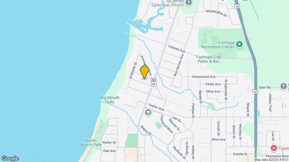 301 Perdido Ave Map and Location Details