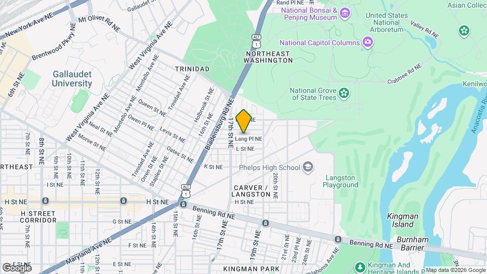 1730 Lang Pl NE Map and Location Details
