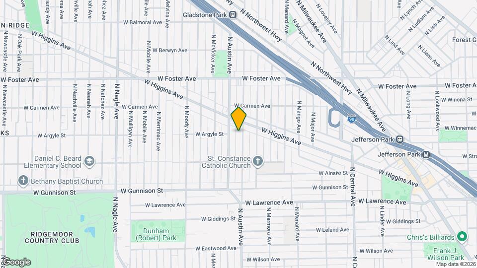 4962 N Mason Ave Map and Location Details