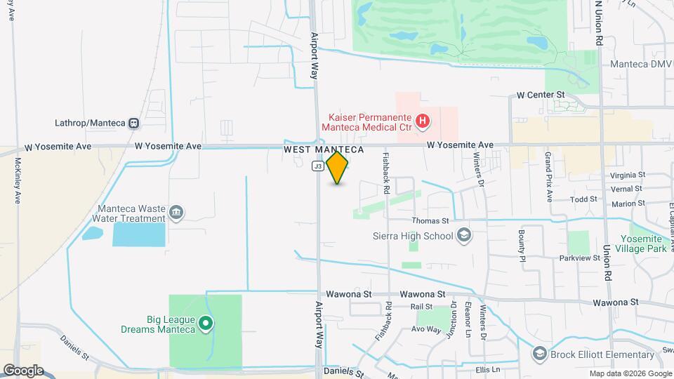 334 S Airport Way Map and Location Details