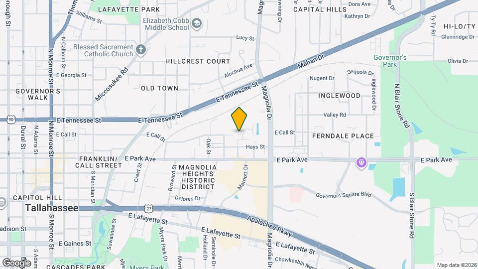 307 Vantage Point Ln Map and Location Details