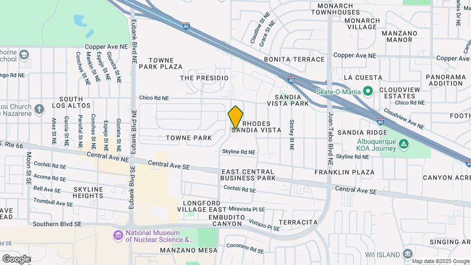 11117 Senac Pl NE-Unit -C Mapa y Detalles de la Ubicación