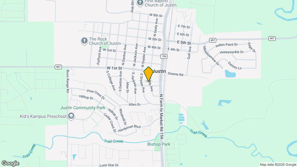 208 Barrett Dr Map and Location Details
