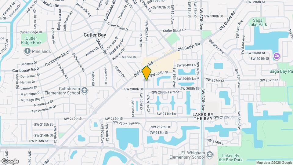 20728 SW 91st Ct Map and Location Details