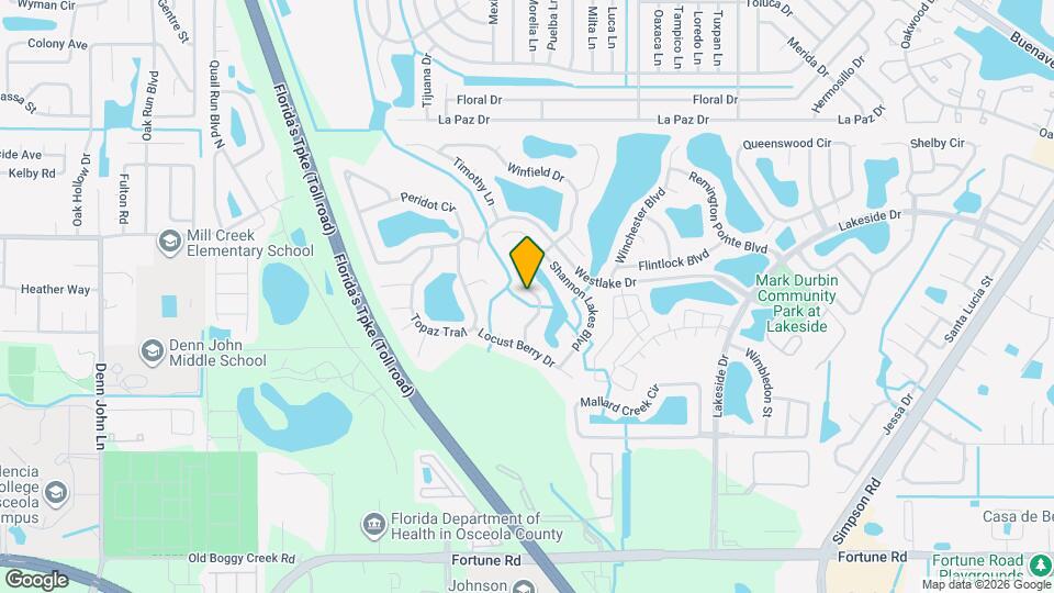 2330 Lily Pad Ln, Unit Apt A Mapa y Detalles de la Ubicación