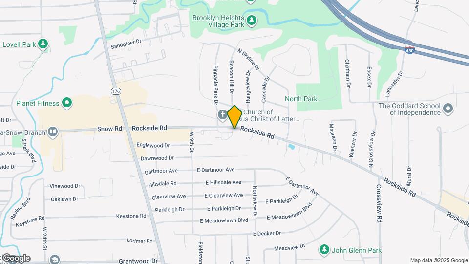 5825 Crescent Ridge Dr Map and Location Details