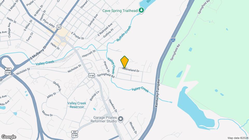 Keeneland Duplexes Mapa y Detalles de la Ubicación
