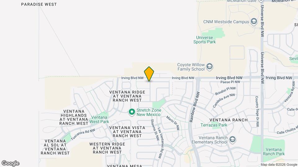 7600 Snowy Egret Ct NW Map and Location Details