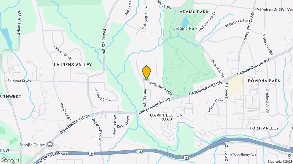 1797 Willis Mill Rd SW Map and Location Details