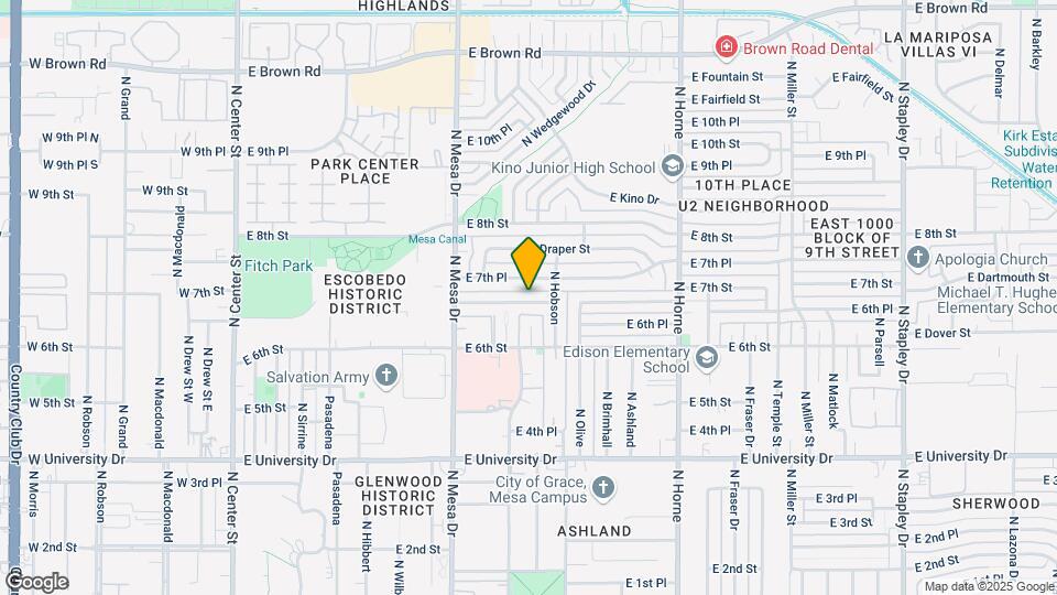 540 E Royal Palms Dr Map and Location Details