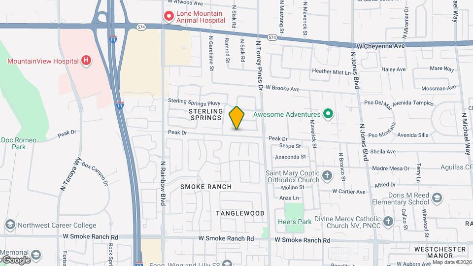 6437 Chippindale Ln Map and Location Details