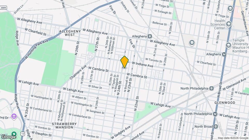 2914 N Judson St Map and Location Details