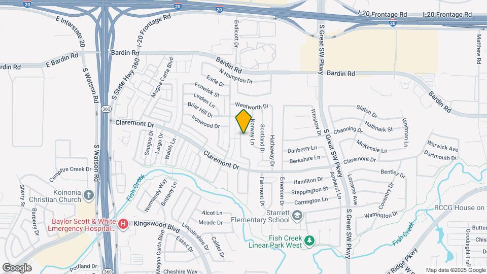 4150 Briar Hill Dr Map and Location Details