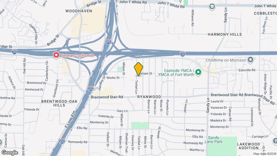 1509 Terbet Ln Map and Location Details