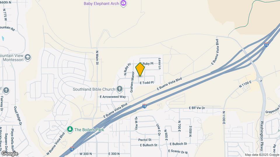 986 Camel Springs Dr Map and Location Details