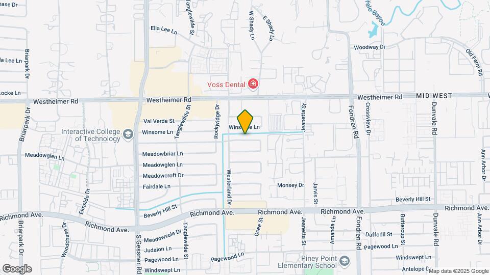 9330 Highmeadow Dr Mapa y Detalles de la Ubicación