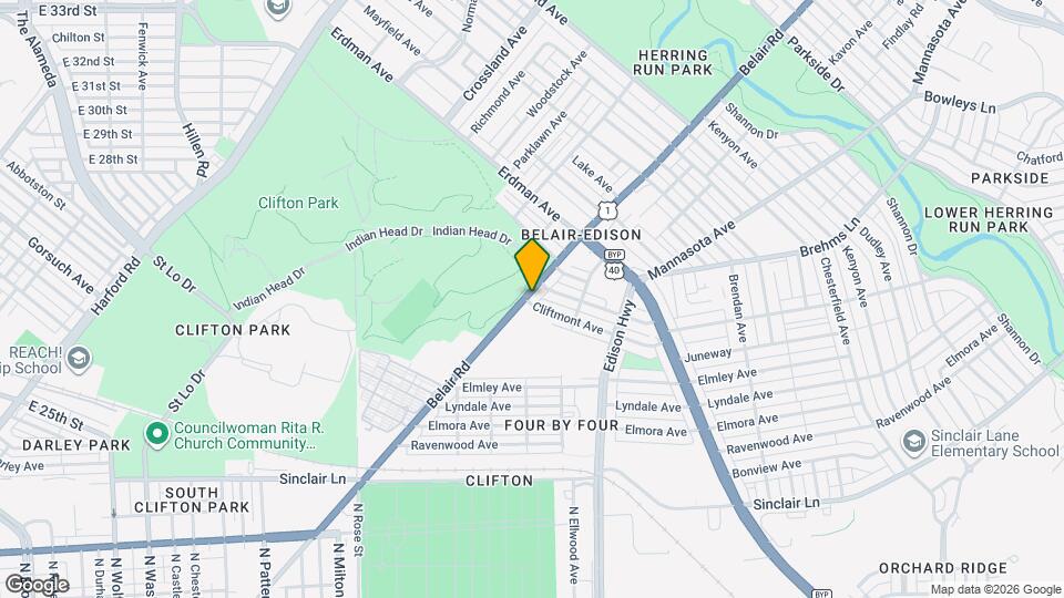3005 Belair Rd Mapa y Detalles de la Ubicación