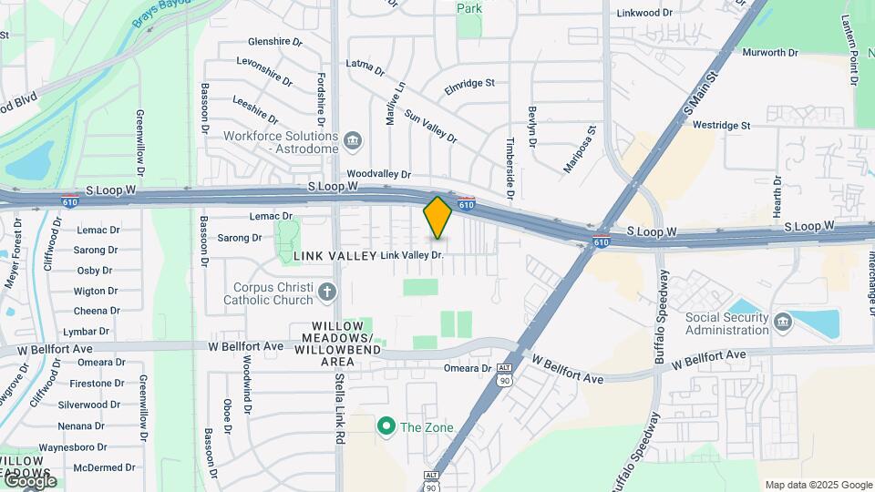 9711 Linkmeadow Ln Map and Location Details