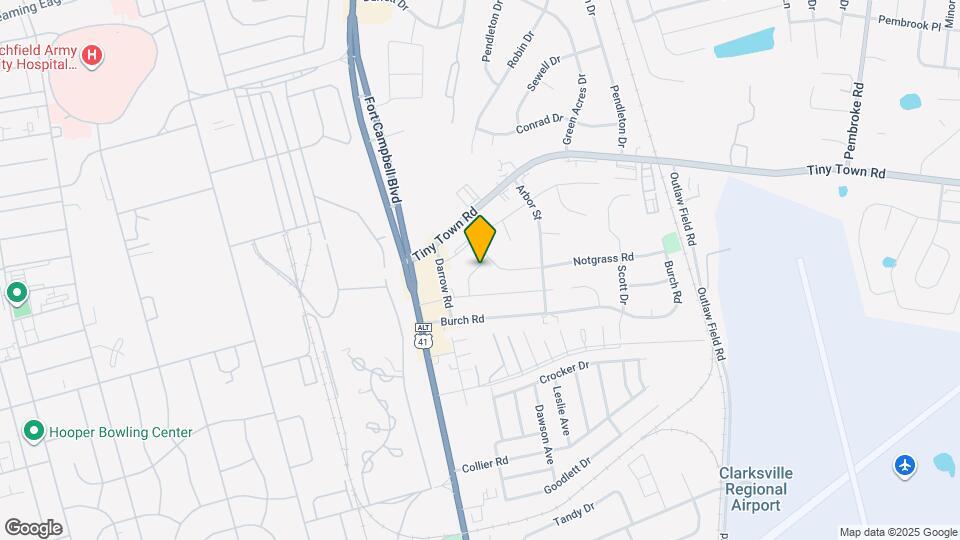 208 Clark Rd Map and Location Details