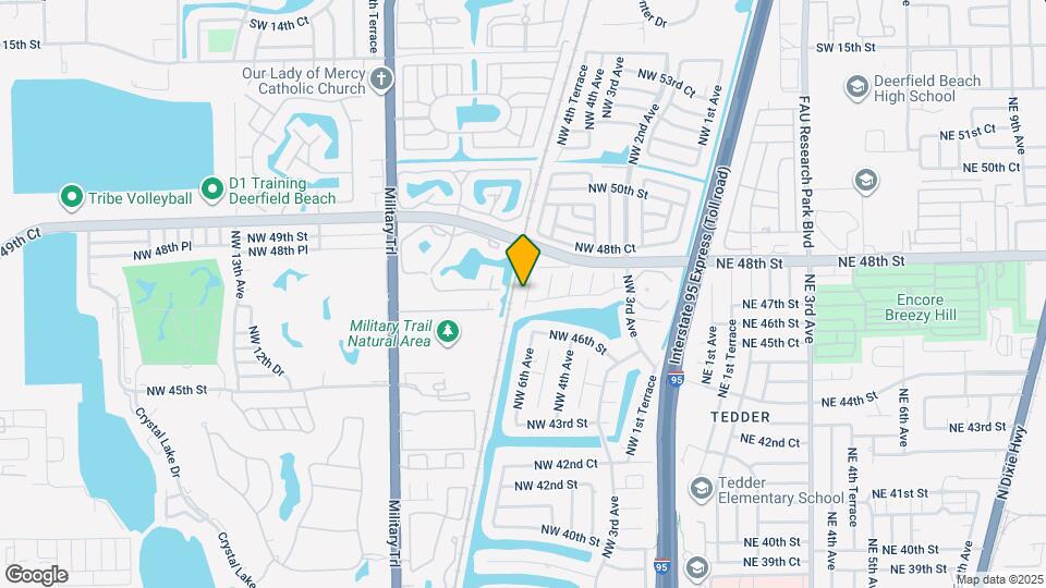 4701 NW 6th Ave Map and Location Details