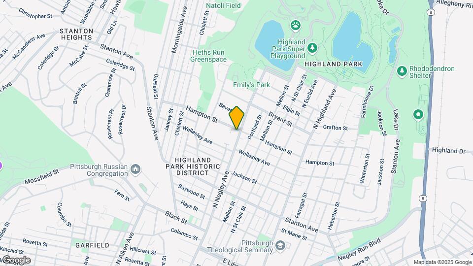 Highland Park Club Apartments Mapa y Detalles de la Ubicación