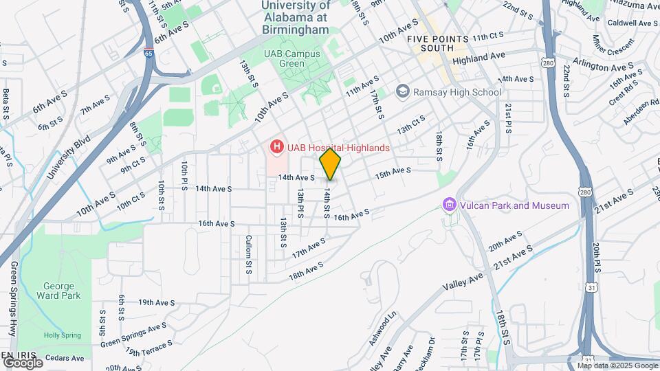 1417 14th St S-Unit -1 Map and Location Details