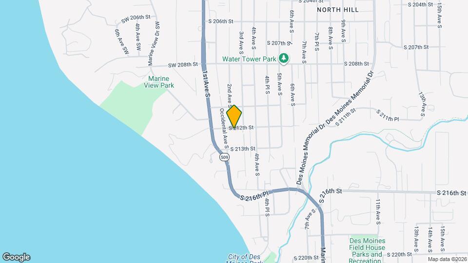 207 S 212th St Map and Location Details