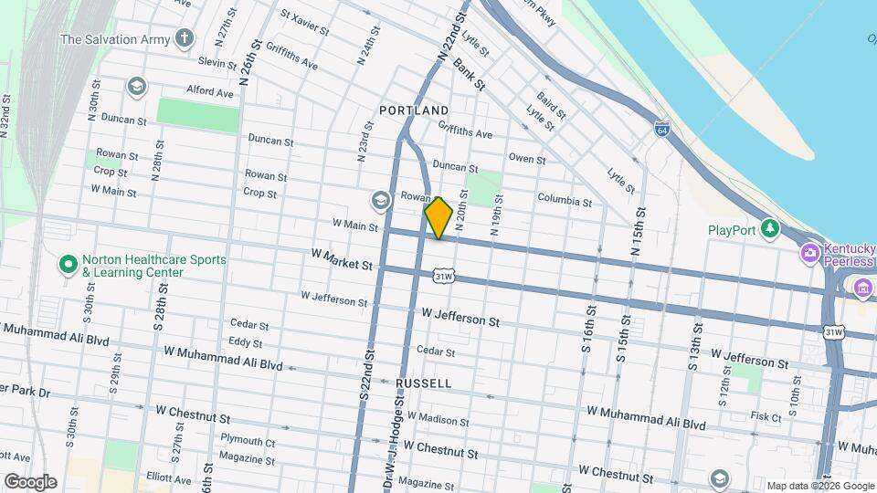 2014 W Main St, Unit 1F Map and Location Details
