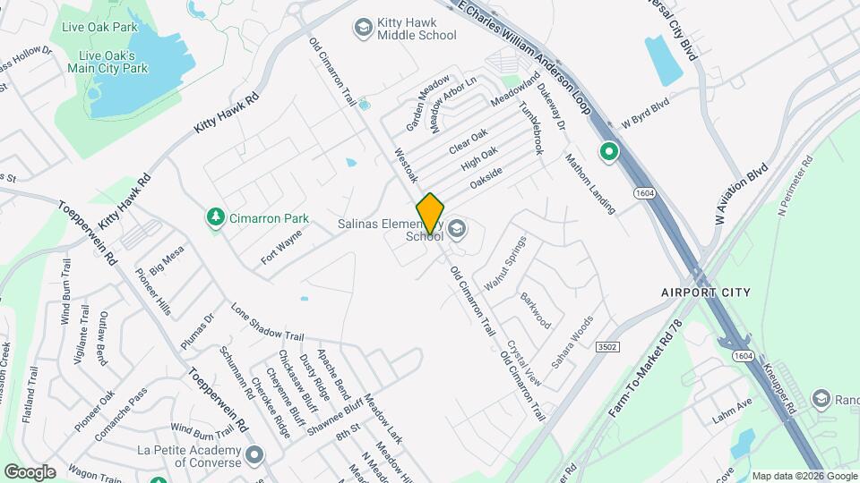 10514 Century Farm Dr Map and Location Details