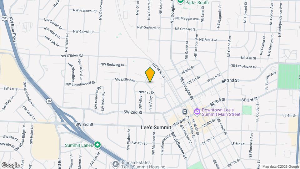 20 NW Lakeview Blvd, Unit B Map and Location Details