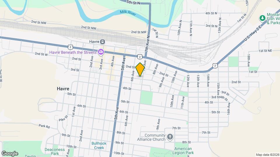 633 3rd St Map and Location Details