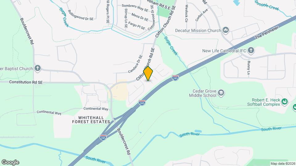 3283 Sugar Creek Falls Ave SE Map and Location Details