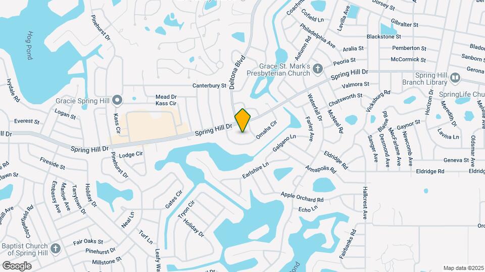 8261 Omaha Cir Map and Location Details