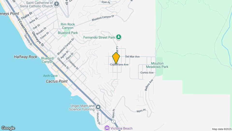 989 La Mirada St Map and Location Details