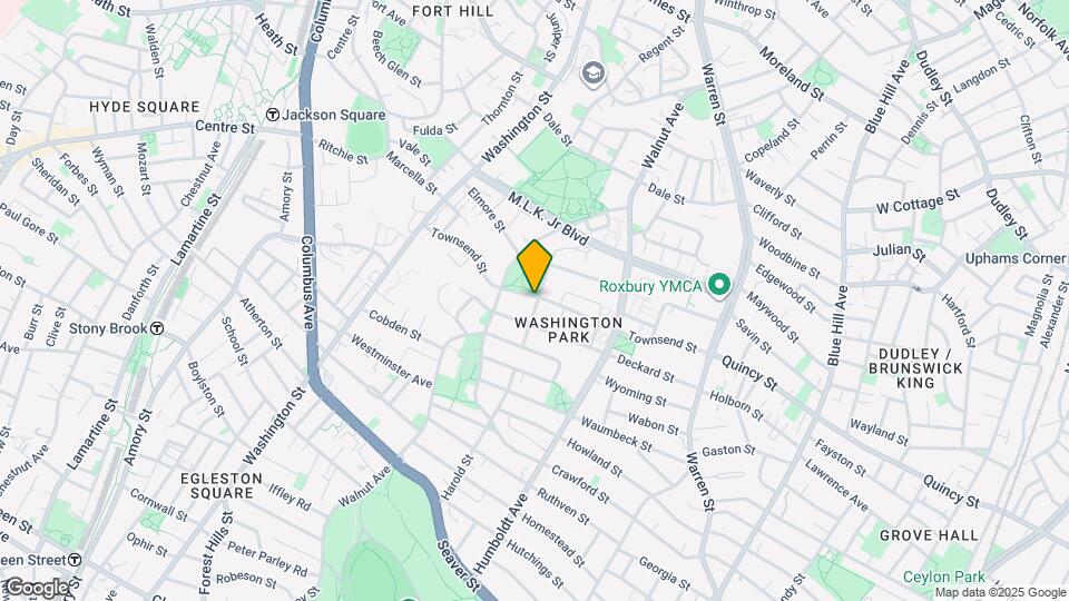 117 Townsend St, Unit #1 Map and Location Details