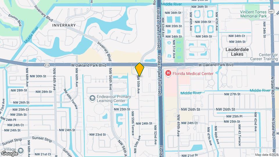 2814 NW 55th Ave Map and Location Details