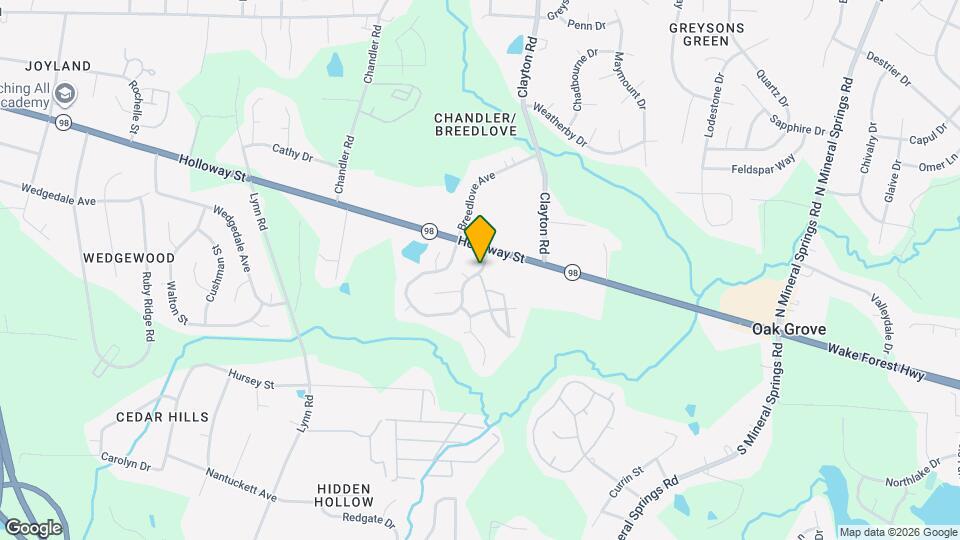 651 Ganyard Farm Way Map and Location Details