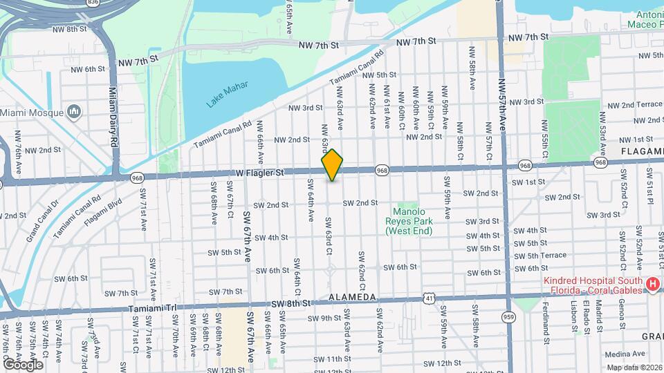 55 SW 63rd Ct Map and Location Details