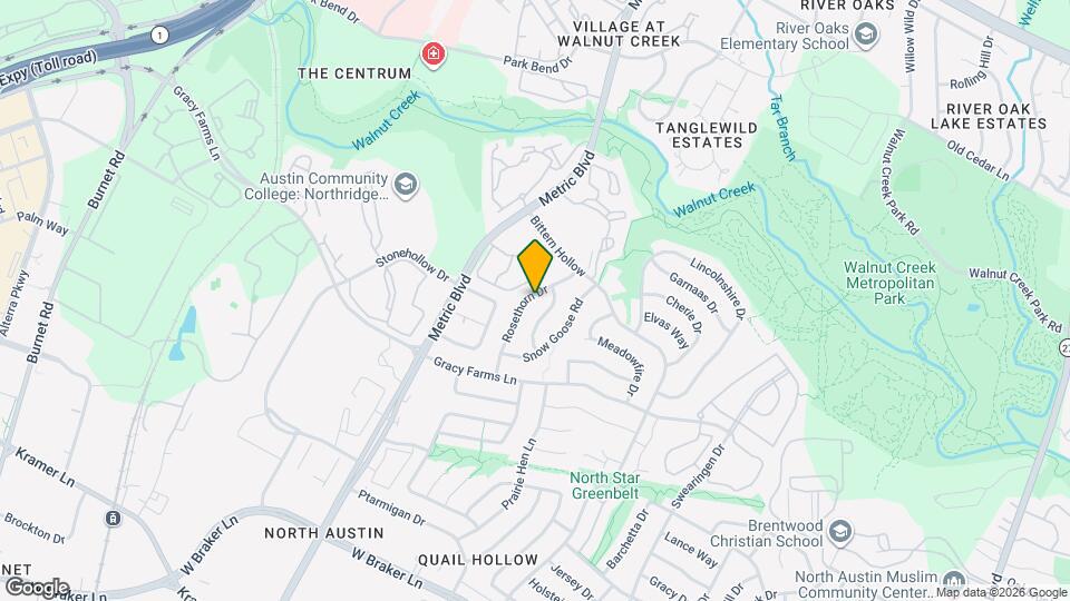 11931 Rosethorn Dr Map and Location Details