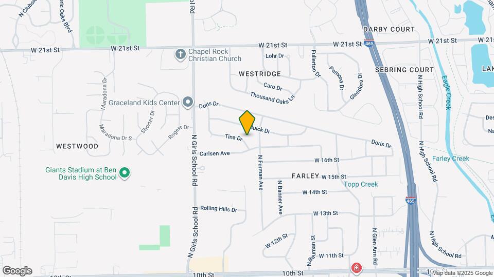 7036 Tina Dr Map and Location Details