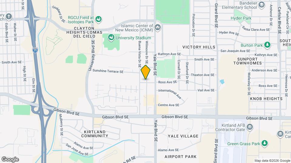 1721 Wilmoore Dr SE Map and Location Details