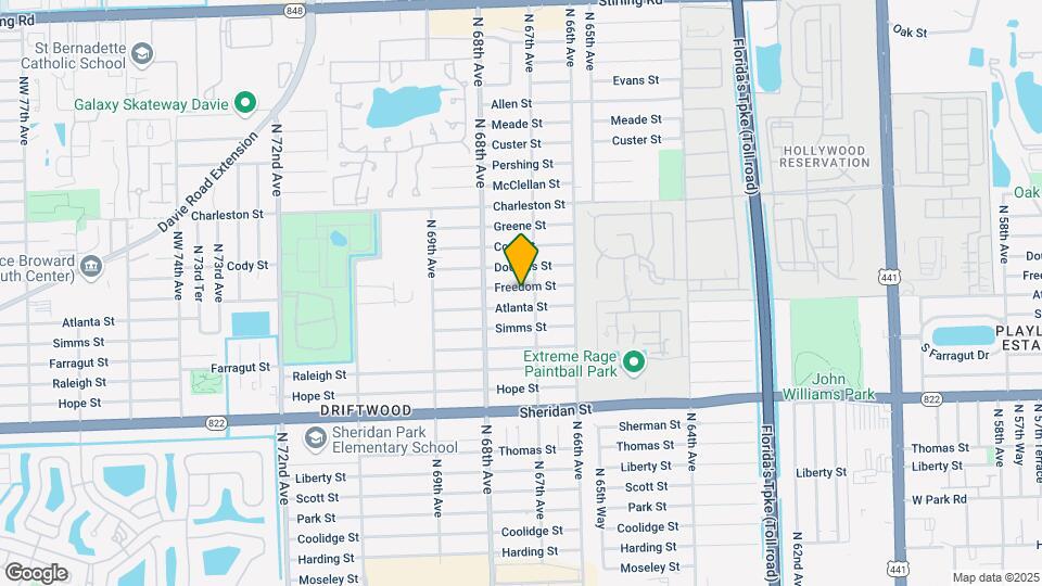 6720 Freedom St Map and Location Details