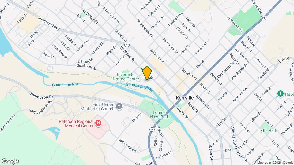 River Oaks Apartments Map and Location Details