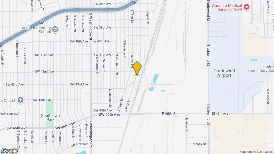 4209 S Polk St Map and Location Details