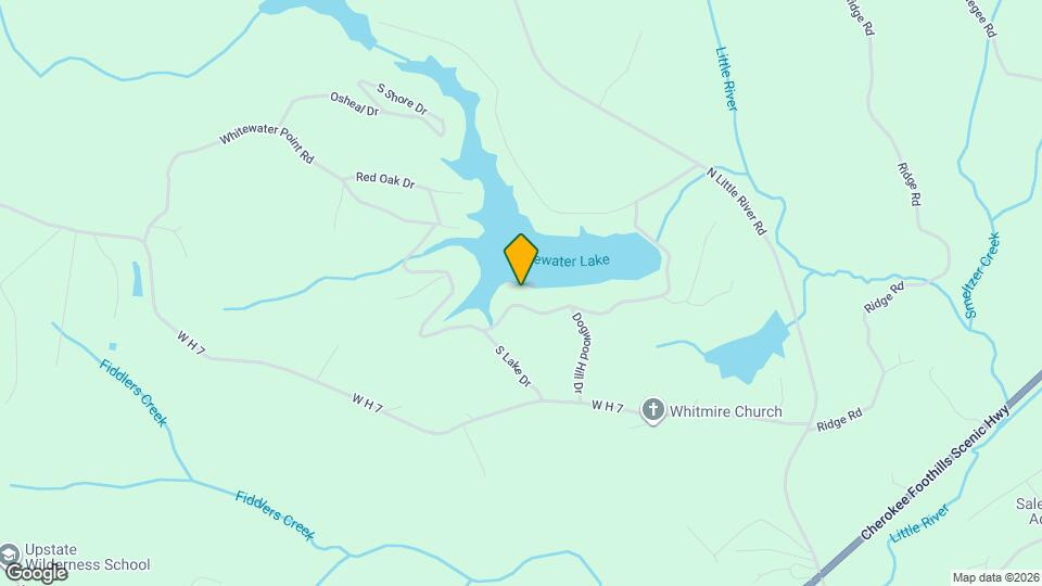 212 Whitewater Lake Rd Map and Location Details
