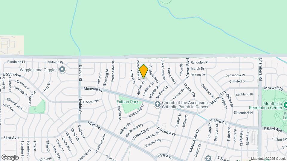 5548 Potomac Way Map and Location Details