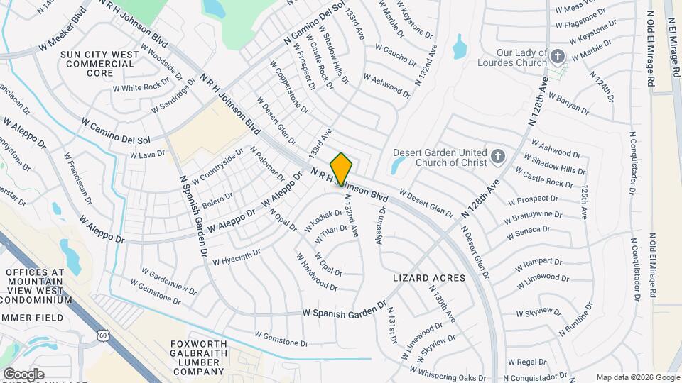 13204 W Hyacinth Dr Map and Location Details