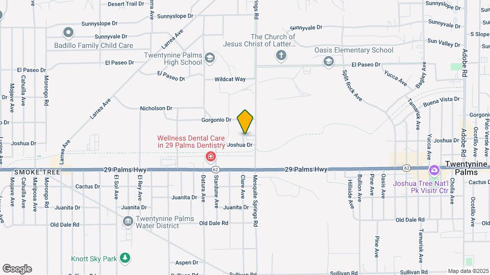 6372 Mesquite Springs Rd Map and Location Details