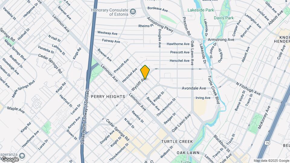 4230 Holland Ave Map and Location Details