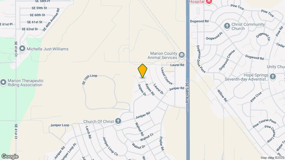1 Aspen Ln Map and Location Details